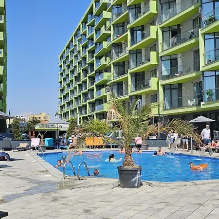 アパート Sunrise Beach Pool & Spa Langa Plaja